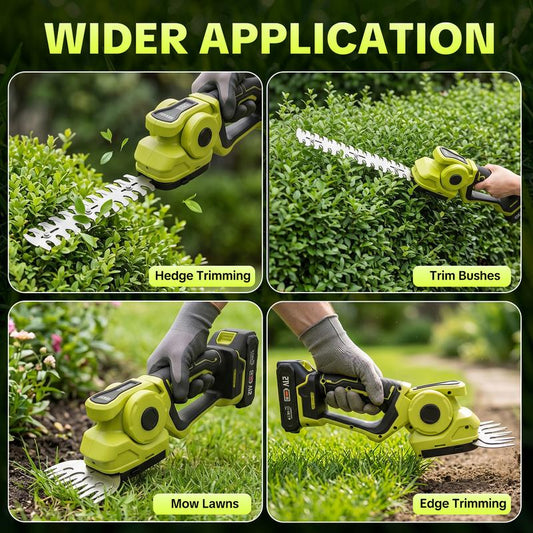SEESE Cordless 2-in-1 Grass Shear
