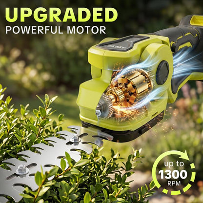 SEESE Cordless 2-in-1 Grass Shear