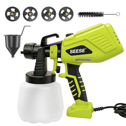 SEESE Paint Sprayer Large-Capacity Adjustable Flow Control