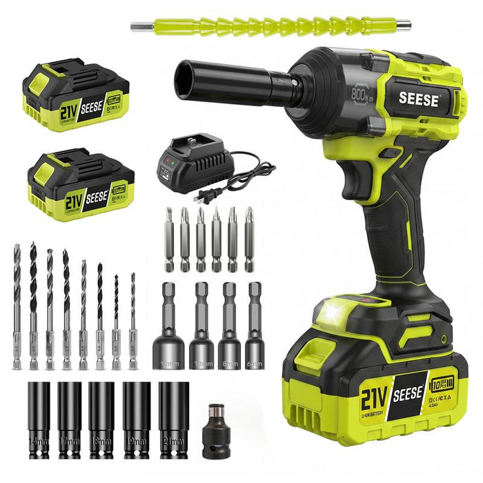 SEESE 3 in 1 Cordless Impact Wrench