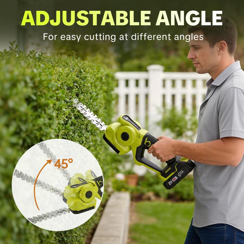 SEESE Cordless 2-in-1 Grass Shear