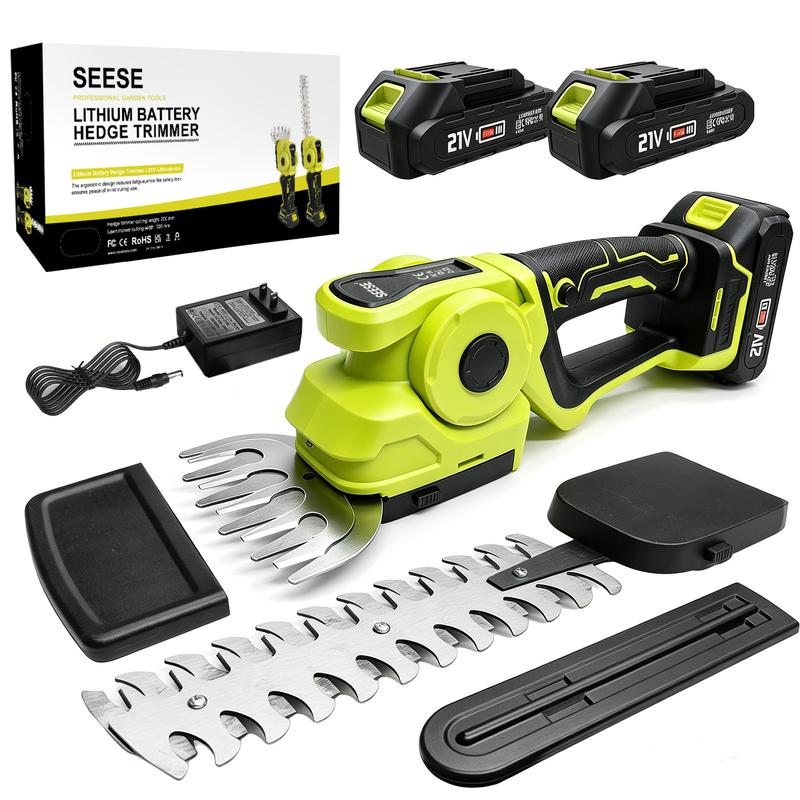 SEESE Cordless 2-in-1 Grass Shear