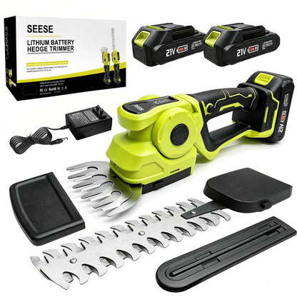 SEESE Cordless 2-in-1 Grass Shear