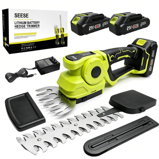 SEESE Cordless 2-in-1 Grass Shear