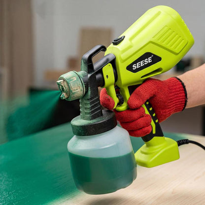 SEESE Paint Sprayer Large-Capacity Adjustable Flow Control