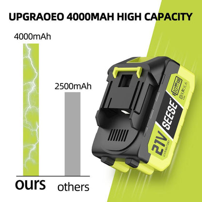 SEESE 21V Max 4.0Ah Rechargeable Lithium Battery